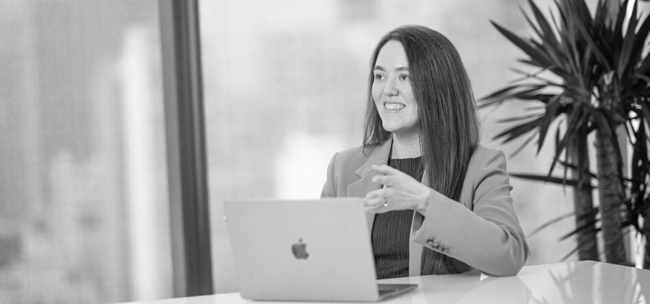 Morgan Lange, Executive Search, Principal, Candid Photo.