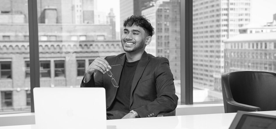 Zishan Sajid, Executive Search, Principal, Candid Photo.
